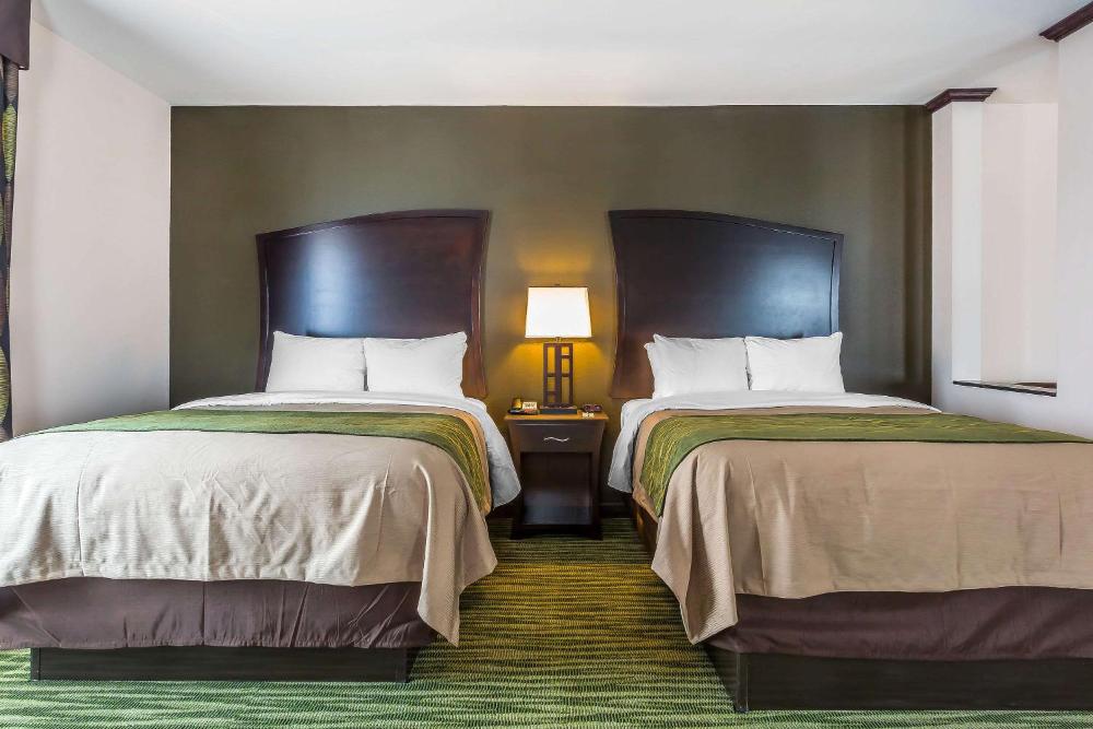 Queen Suite with Two Queen Beds and Sofa Bed interior